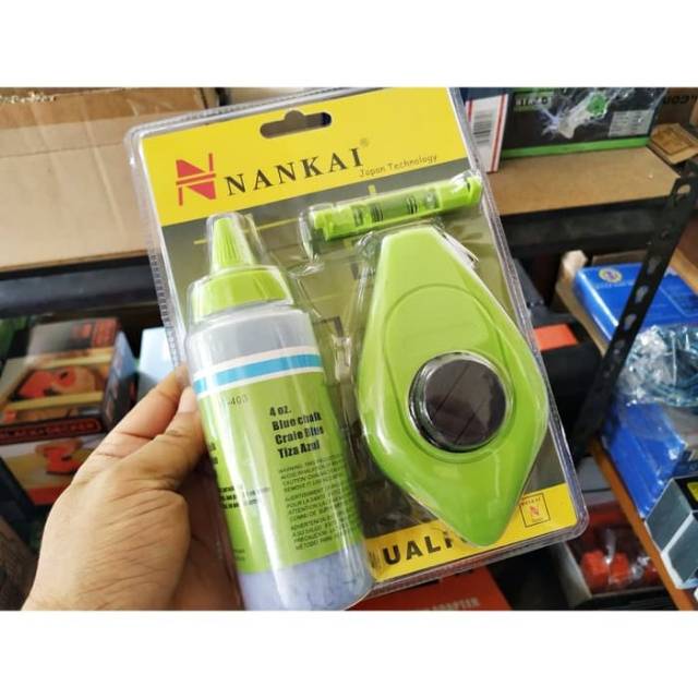 

Penggaris Benang 30m Alat Sipatan Tinta Lot Benang Tinta Dengan Waterpass