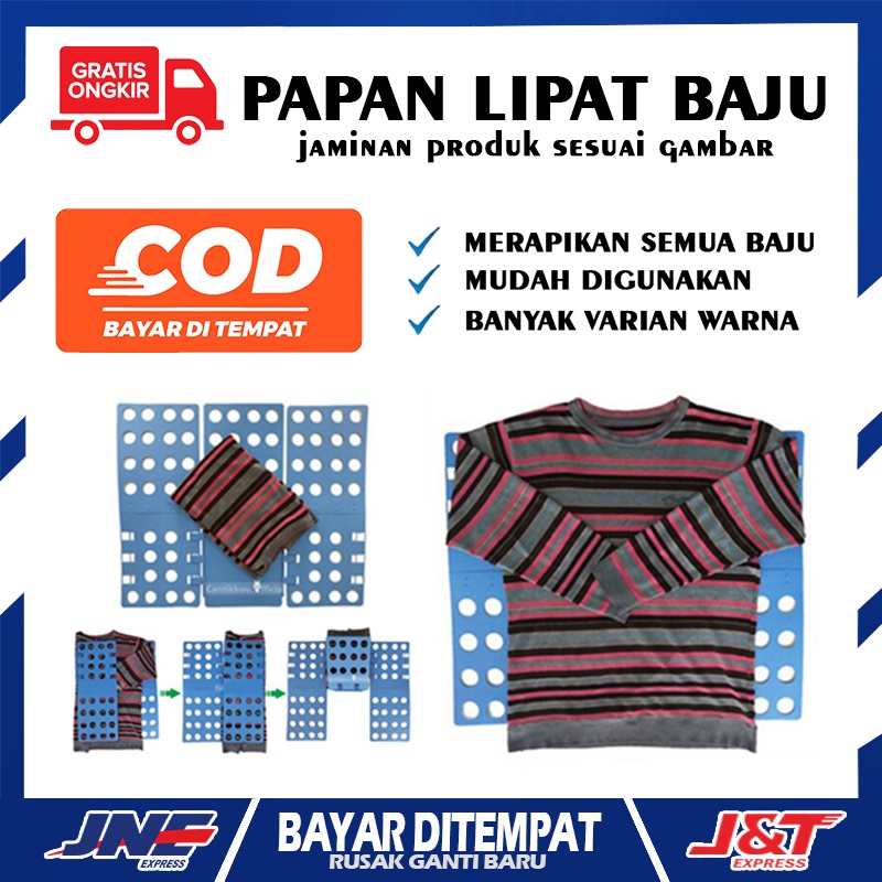 Alat Lipat Baju Alat Lipat Pakaian Papan Lipat Baju Cocok Untuk Segala Pakaian Cepat dan Mudah