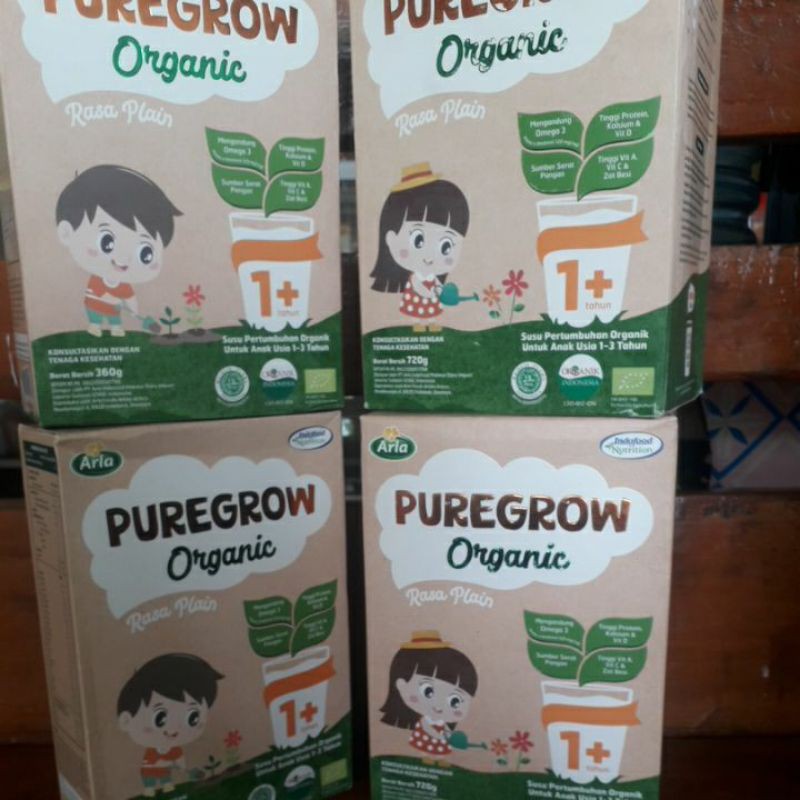 

puregrow organic boy or girl 720 gr