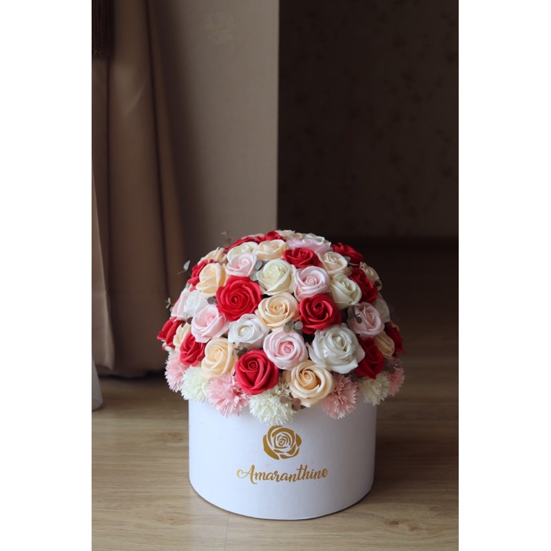 Amaranthine Dome Soap Flower - Bunga Sabun