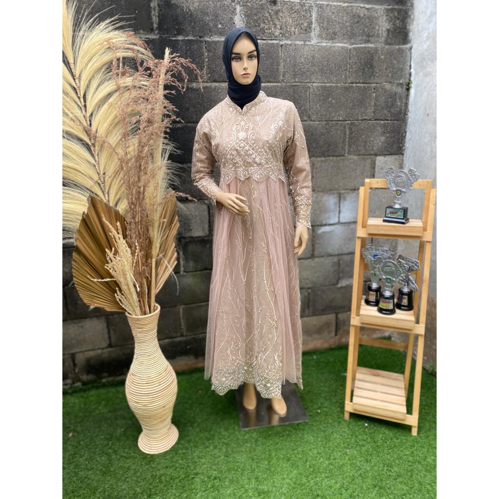 Gamis Kebaya Tille / Dress Kebaya terbaru