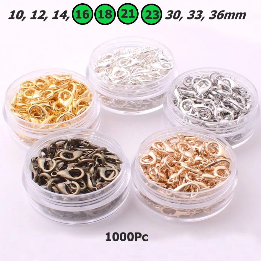 Uk 16mm(304) - 23mm(306) Harga/1000Pc Kait Lobster Kait Kalung/Kait Gelang/Kait Liontin