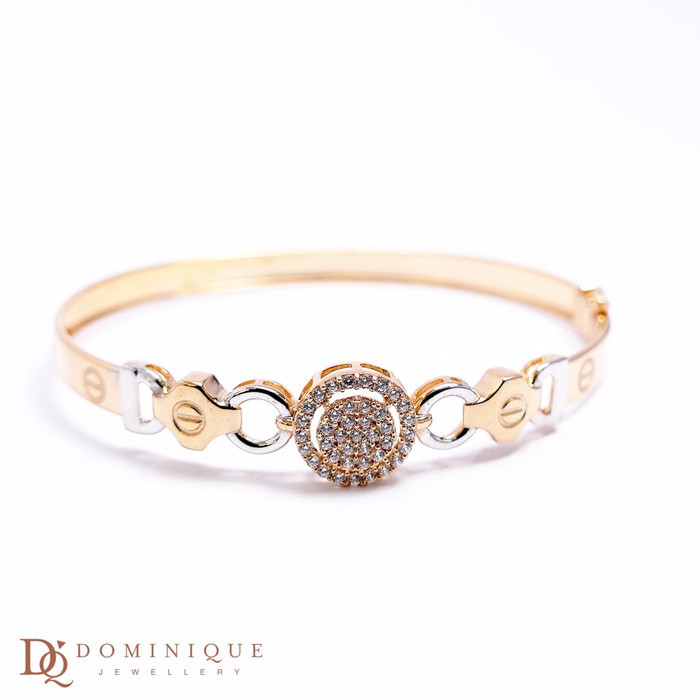 

Dominique Jewellery-Gelang Lotus Kadar 375 DQ 001