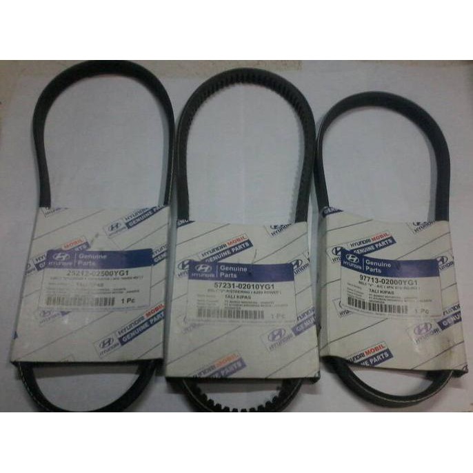 Fan belt set atoz tali kipas set mobil hyundai atoz