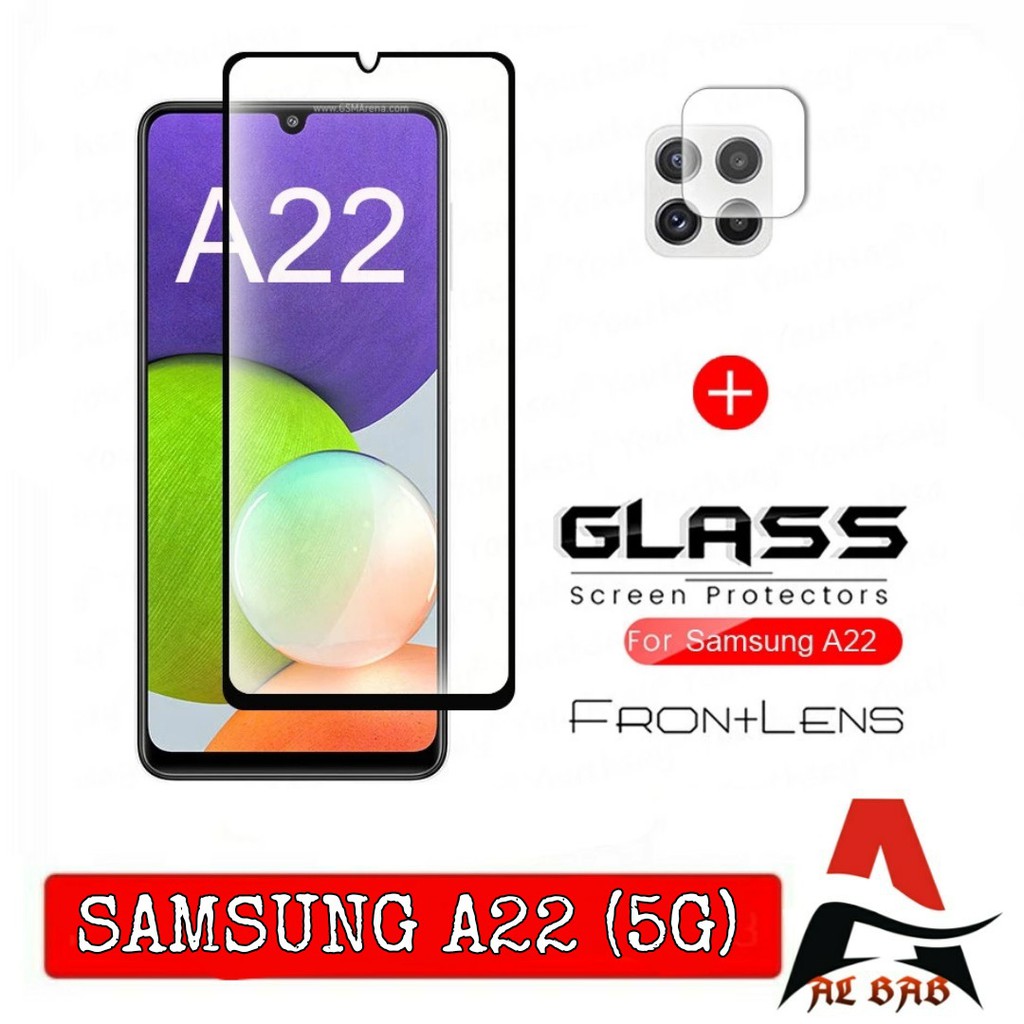 Tempered Glass SAMSUNG A22 5G / SAMSUNG A22 4G 2021 / SAMSUNG M32 / SAMSUNG M22 Bonus Camera SAMSUNG