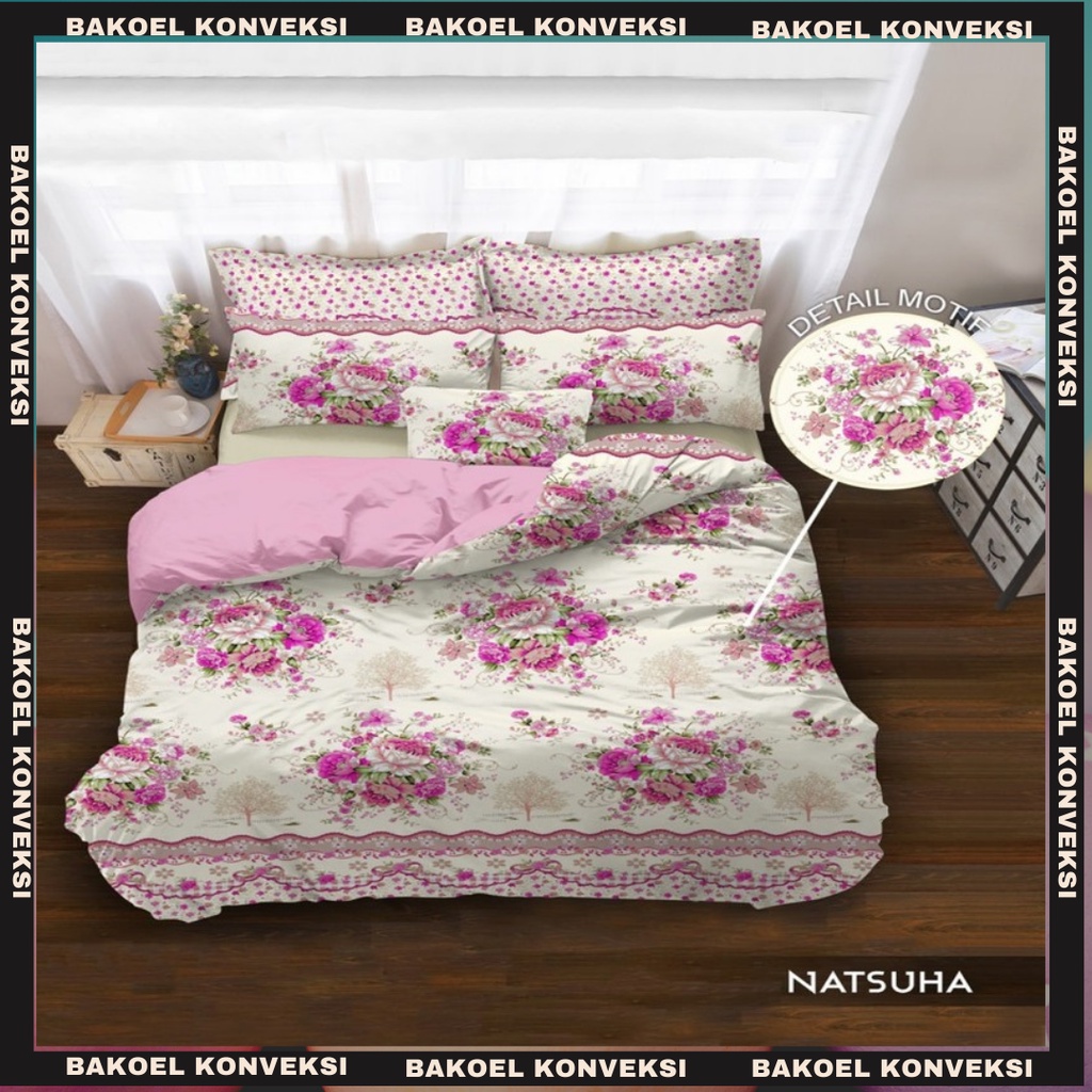 Sprei Motif Shabby Qualitas Premium Bahan Lembut