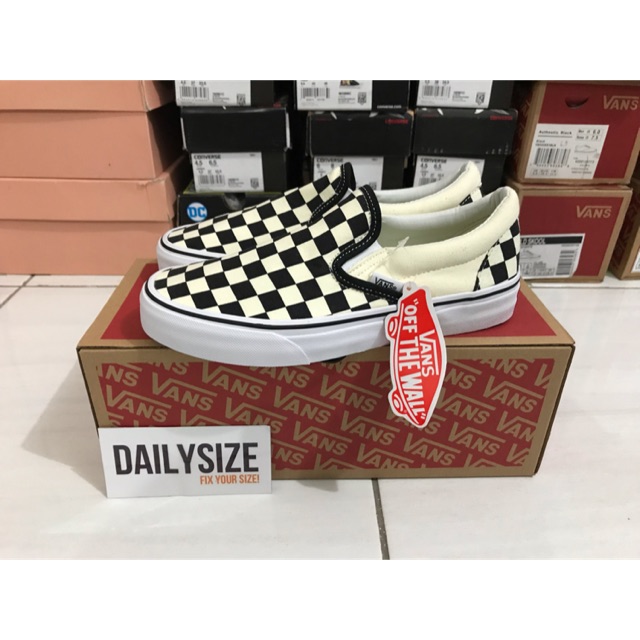 harga sepatu vans checkerboard original