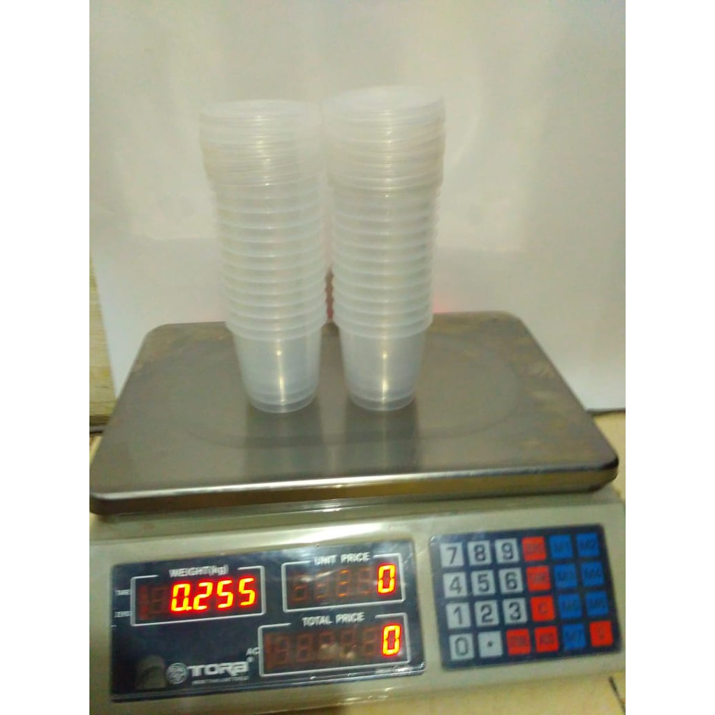 PALING MURAH!!! Cup Puding Mika 150 ml isi 25 pcs