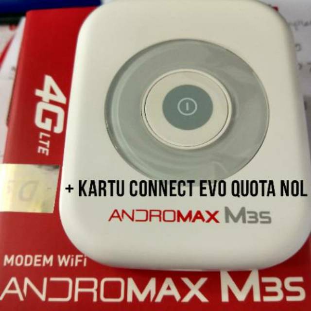 mifi modem smartfren andromax M3S plus kartu quota nol