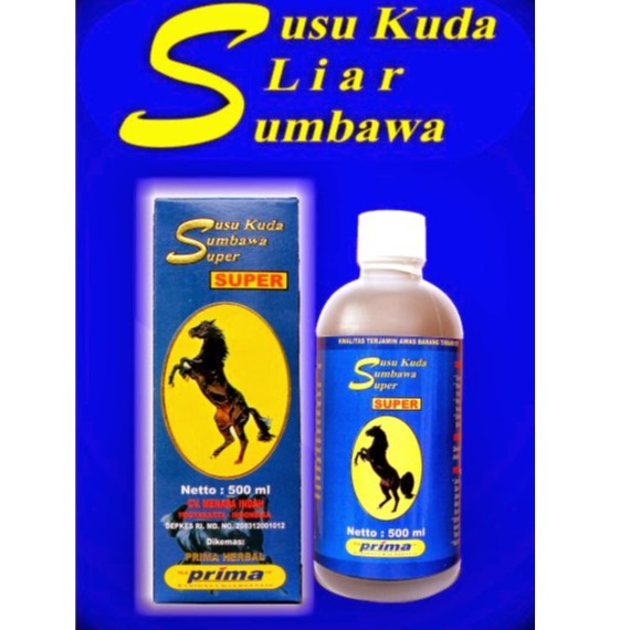 

susu kuda super prima herbal | susu kuda sumbawa super asli 500ml | susu kuda prima herbal