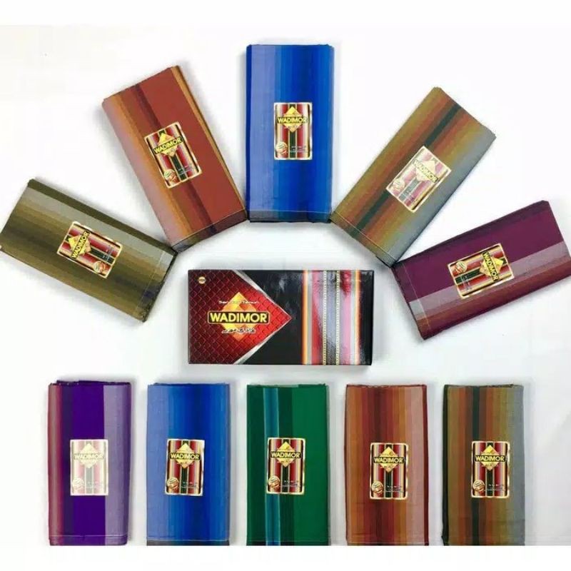 Sarung wadimor motif horison padang citra malay tiga dara hitam putih gold gerimis minang kotak dll