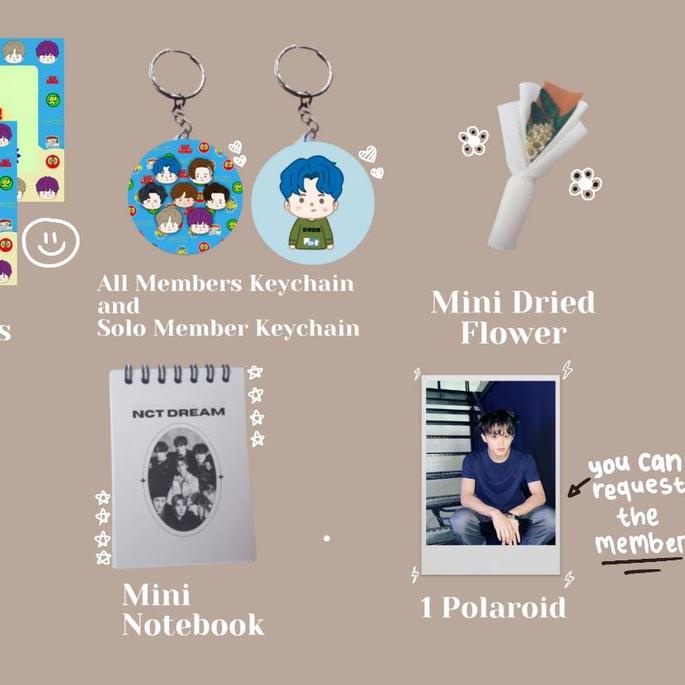 GIFT BOX / HAMPERS NCT / NCT KPOP HAMPERS (NCT DREAM) FOR BIRTHDAY/UNTUK HADIAH ULANG TAHUN NCT