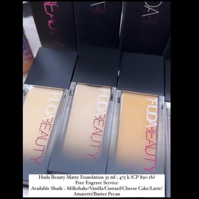Huda Beauty Matte Foundation 35 Ml Termurah