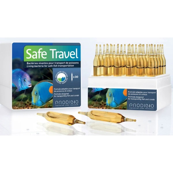 Prodibio Safe Travel eceran 1 vial obat ikan