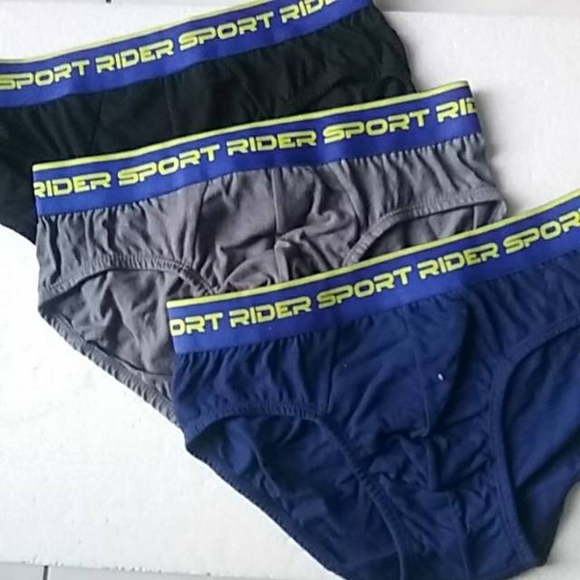 d/n,Celana dalam pria Rider Sport katun 100% R761B