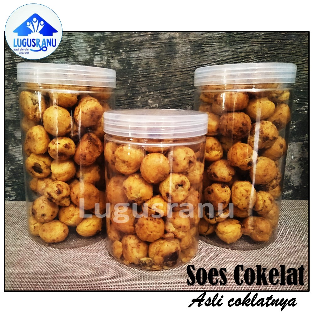

kue kering Sus Cokelat lumer Asli Camilan Manis Kue Soes Cokelat