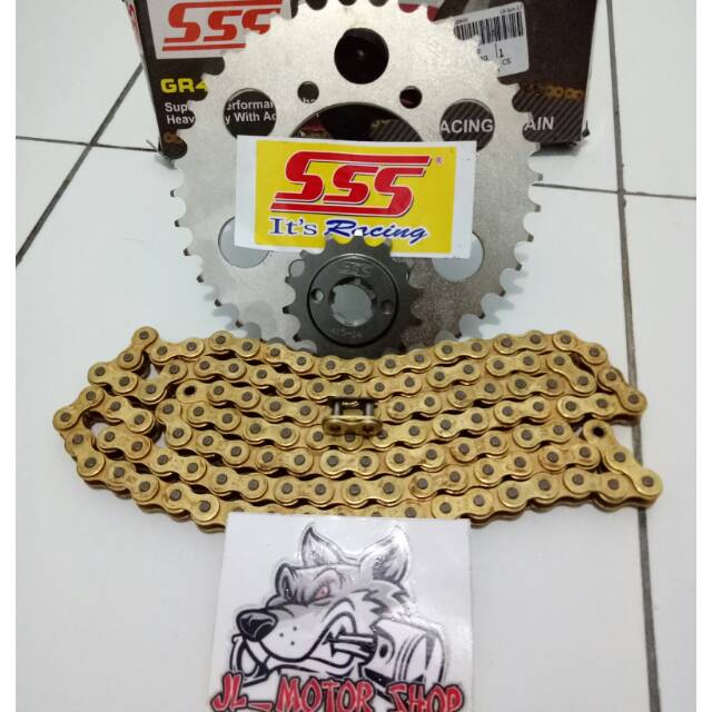 Gearset Girset Sss 415 Supra X 110 Grand Lagenda Honda 70 Dll