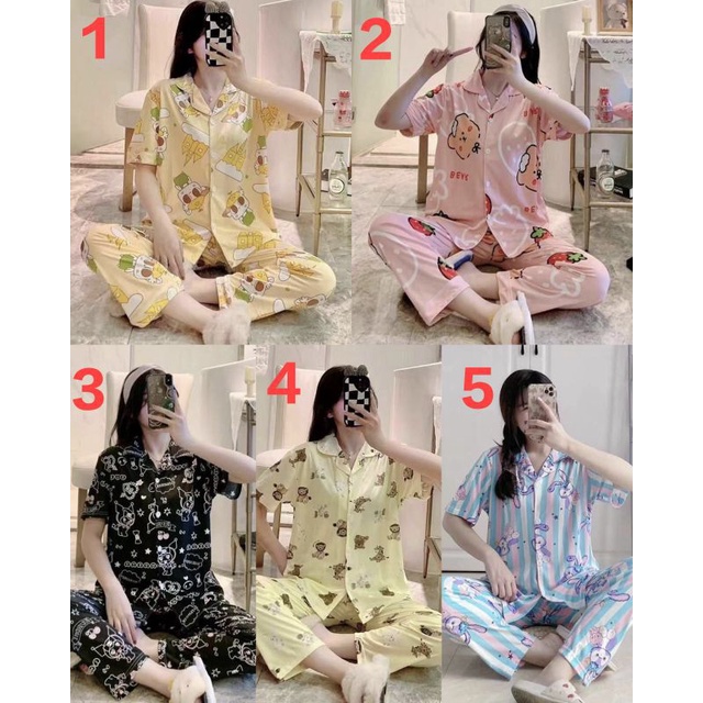 Piyama CP Kancing Import (Leisure)