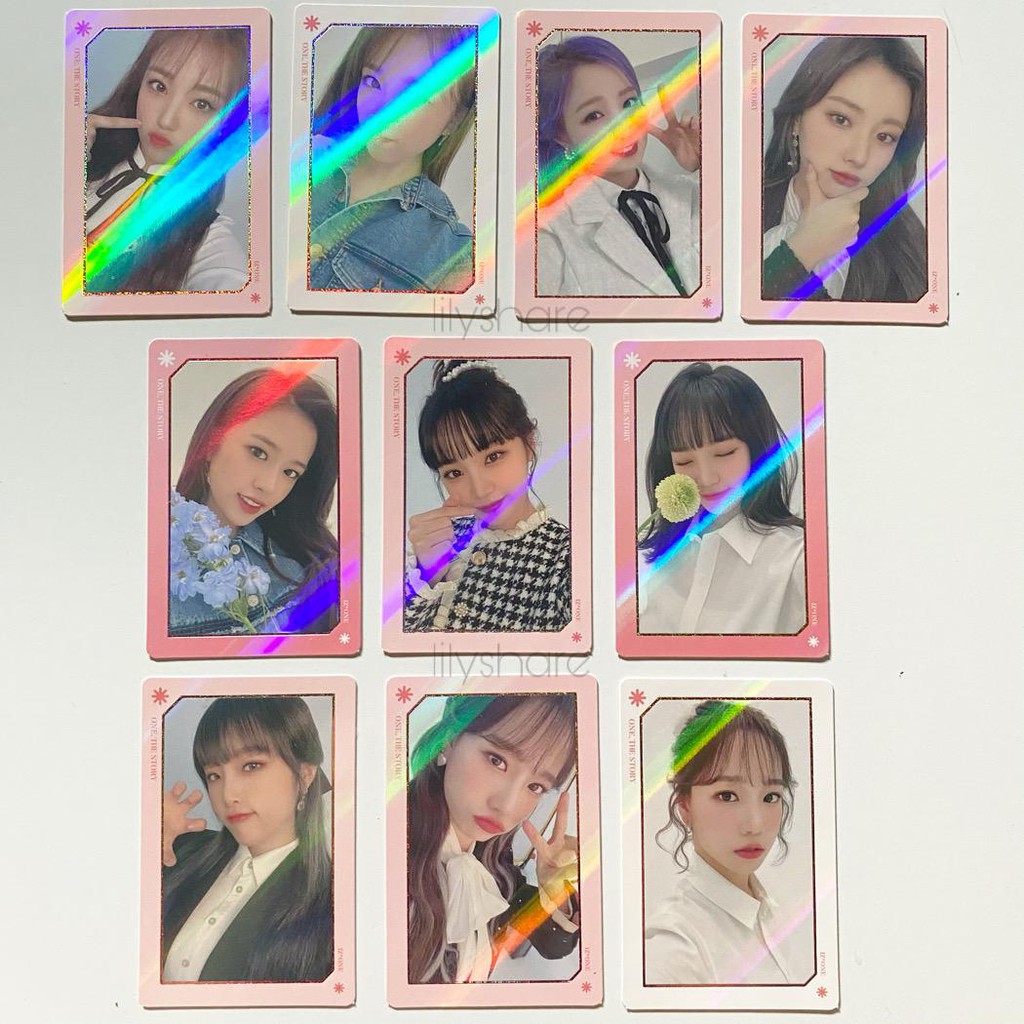 IZ*ONE One The Story Special Trading Card Photocard Official IZONE