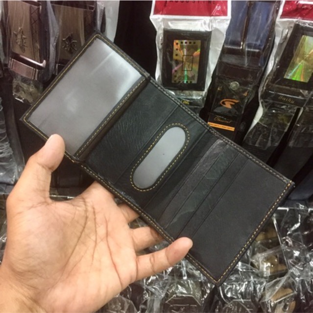 dompet keren lipat dua buku vertikal ukuran mini pas uang dan pas dikantong #dompet #dompetlipat #dompetpria