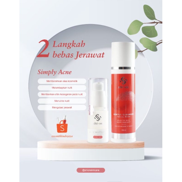 SHI-ON Paket Simply ACNE Whitening