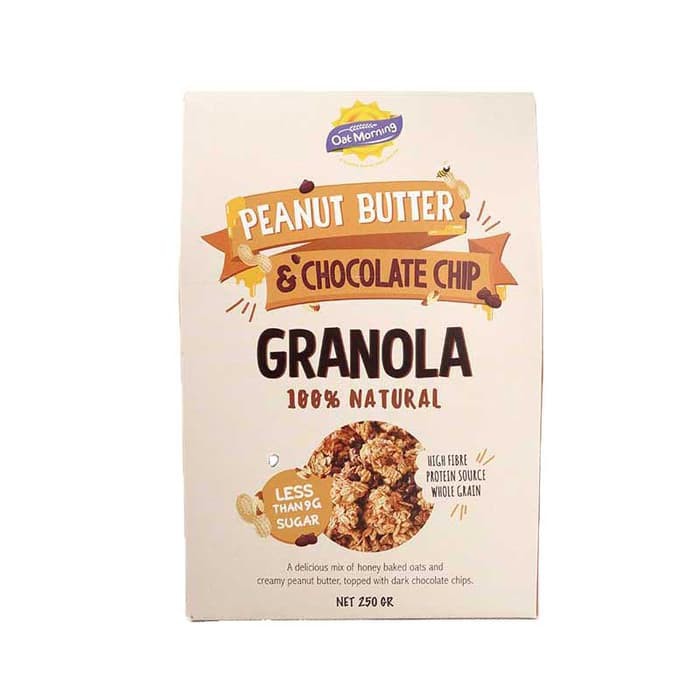 

Oat Morning Granola - Peanut Butter & Chocolate Chip Granola