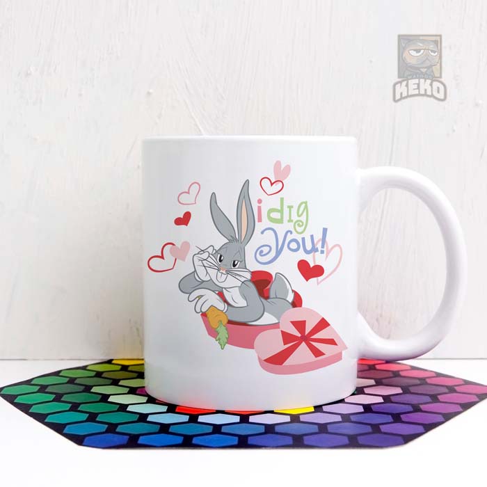Mug Keramik BUGS BUNNY I Dig You