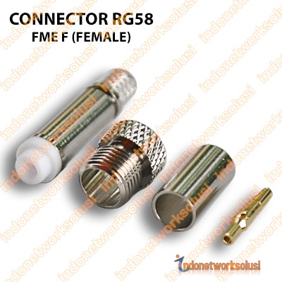 KONEKTOR CONNECTOR RG58 FME F (FEMALE)