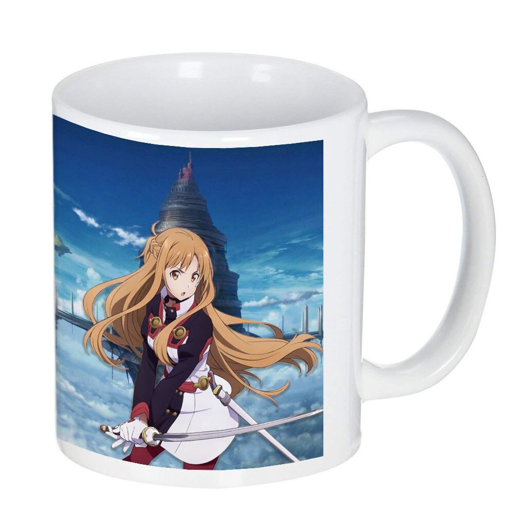 Anime Sword Art Online Cup SAO Ceramic Coffee Cup Milk Mug with Handle