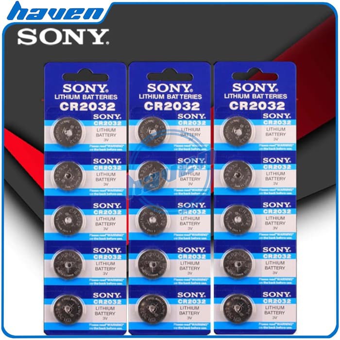 BATERAI LITHIUM ORIGINAL SONY CR2032 / CR 2032 BATRE / BATTERY CR2032