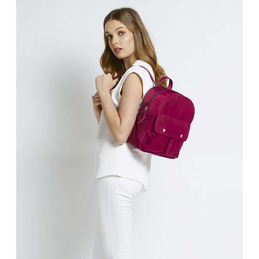 TAS RANSEL BACKPACK SOPHIE MARTIN MAROON ALDABELLA T5419M2 REG1911 ORI DISKON MEMBER PROMO TERMURAH