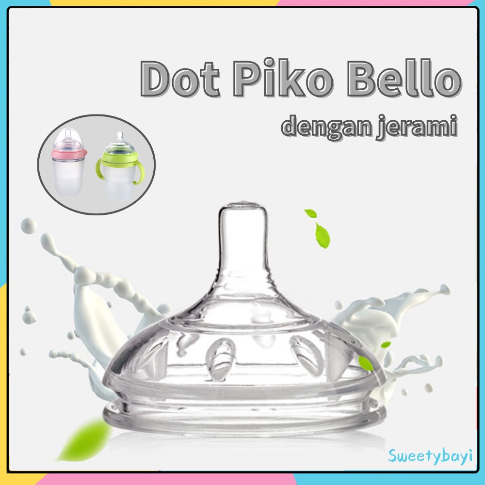 Sweetybayi Dot piko bello nipple bayi untuk comtom