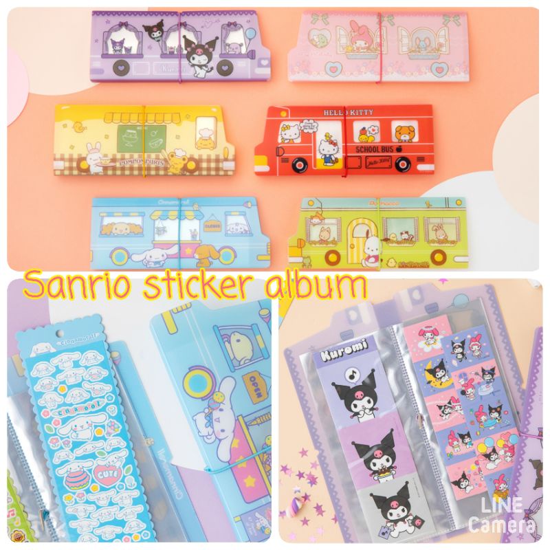 

[ready] Sanrio sticker album tempat menyimpan stiker