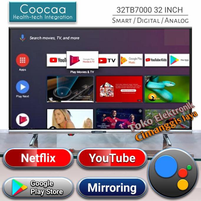Best Seller] Smart Tv Led Coocaa 32 Inch Digital - Tanpa Triplek