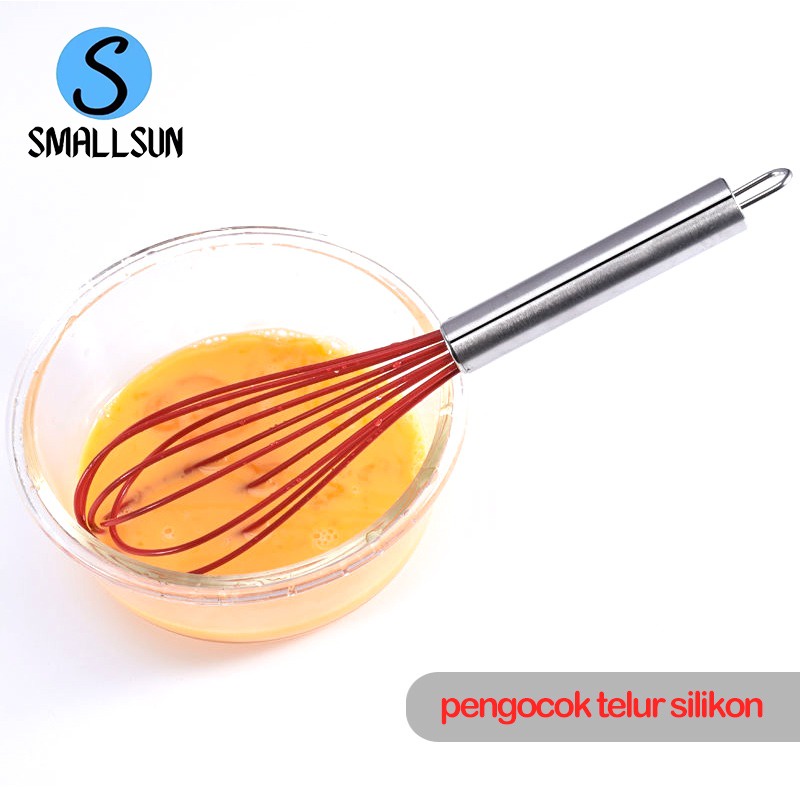 Spatula Set Alat Masak 5 In 1 Sutil Scrap Kocokan Silicone/Silikon