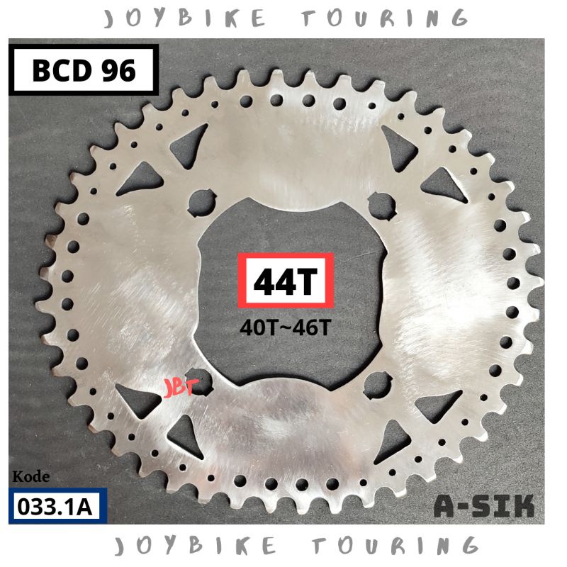 Chainring 44T Oval BCD 96