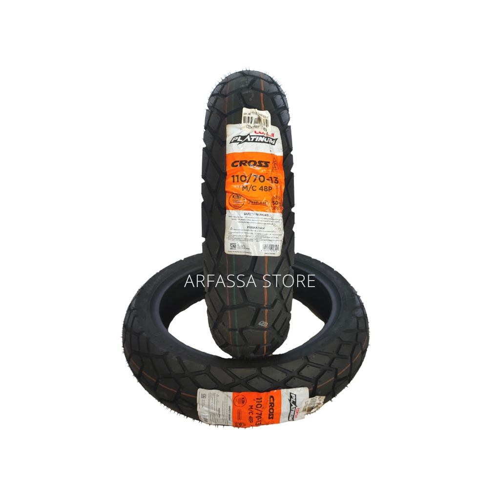 CORSA Ban Motor NMAX Ring 13 Uk 110/70-13 (Depan ) Tubeless Nmax - CORSA CROSS S