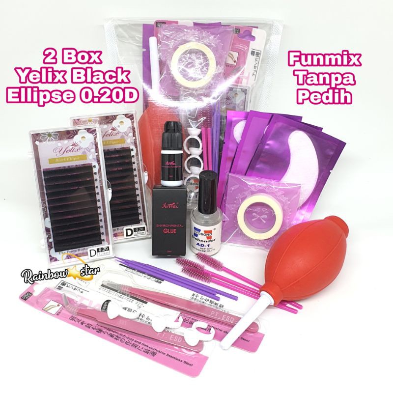 Paket Hemat Eyelash Extension / Paket Tanam Bulu Mata