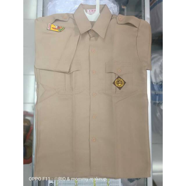 BAJU PRAMUKA TGN PDK RIO BAHAN RAPILO GABARDINE UNTUK BAJU PRAMUKA TGN PDK RIO BAHAN RAPILO GABARDINE UNTUK