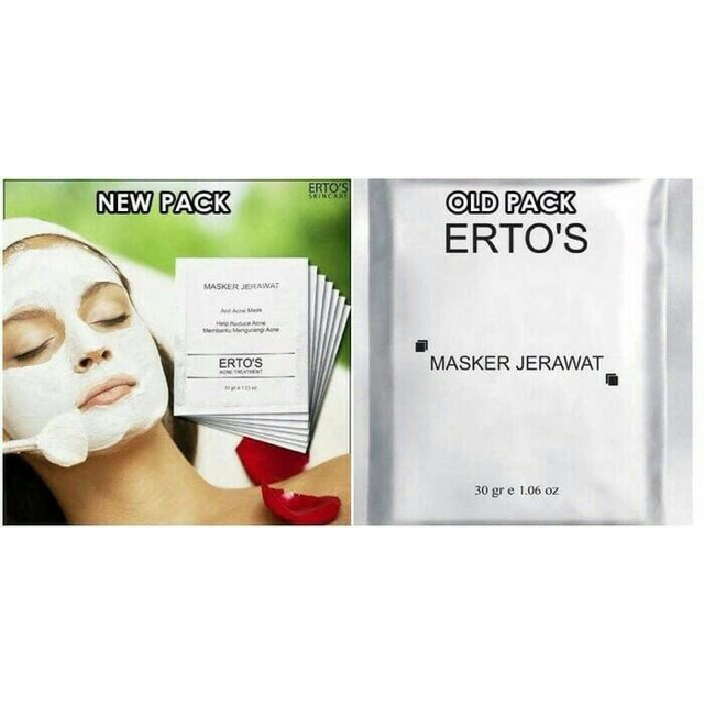 Masker Jerawar Ertos / Masker Ertos