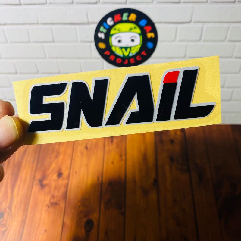 Sticker helm fullface snail cuting sticker SNAIL 1pcs