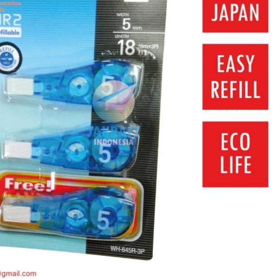 

♚ Refill Tip ex Whiper Plus WH-645R-3P ♕