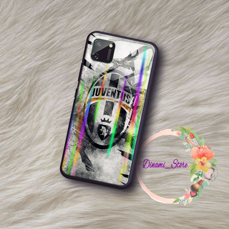 Back Case Glass Aurora JUVENTUS WALLPAPER Samsung J2prime G530prime A01 CORE A20 A30 A20s A50 DST493