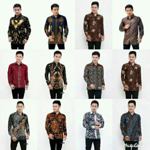 Bswart Batik Hrb026 Kenongo Hem Pendek Padi Pekalongan M L Xl