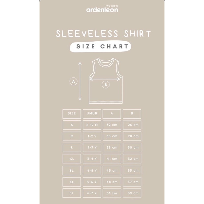 Sleeveless Shirt Arden Leon / ArdenLeon / Arden&amp;Leon