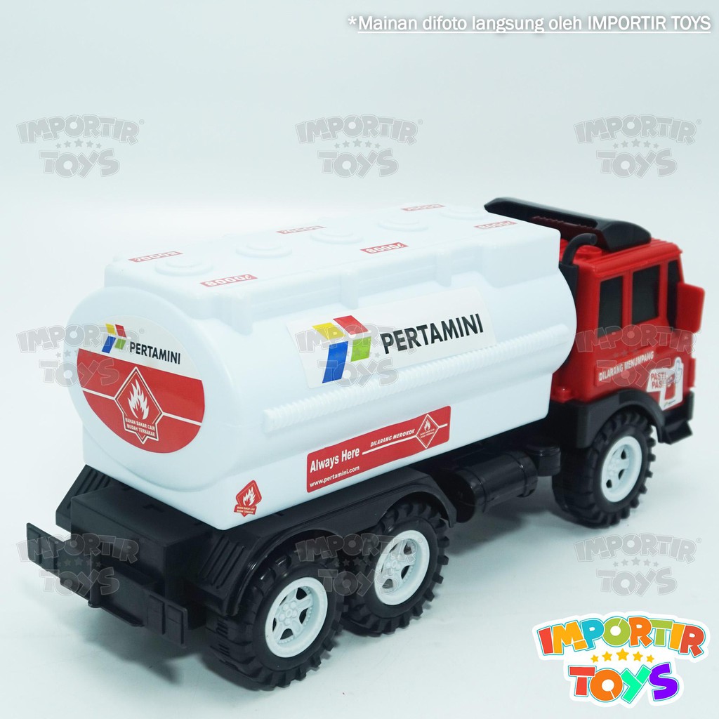 TRUK BESAR PERTAMINA Tangki Minyak Mainan Anak JUMBO BERKUALITAS MURAH!