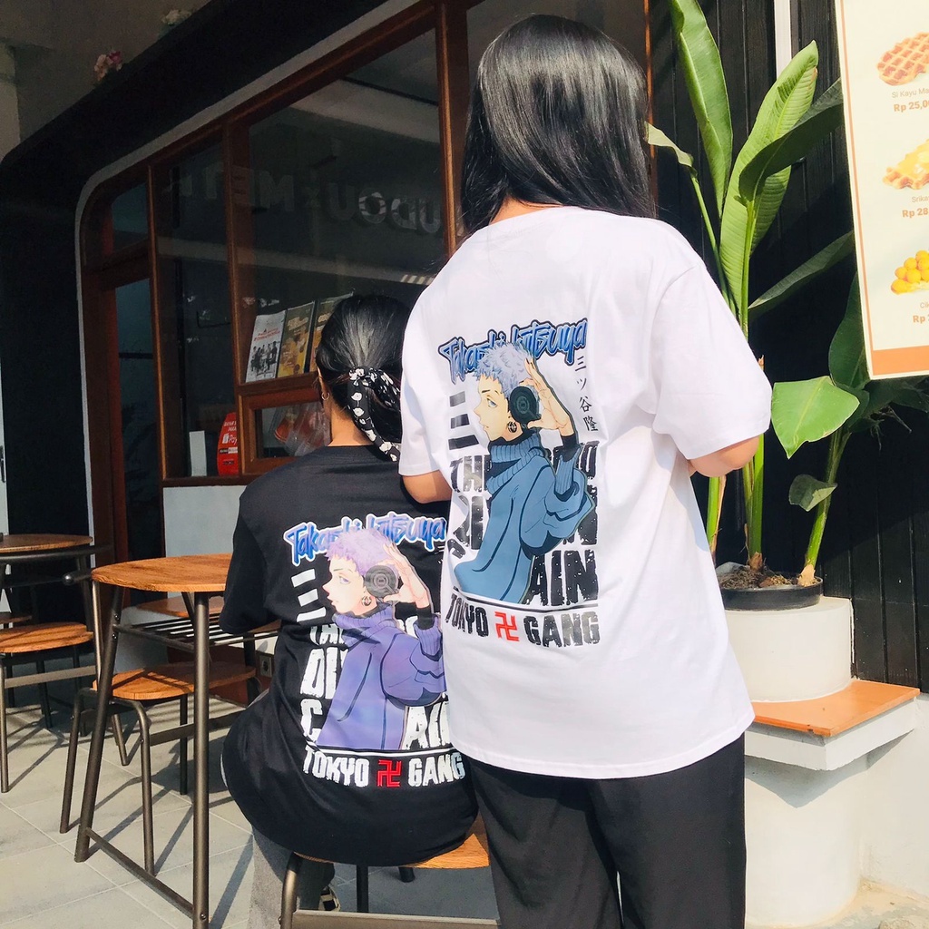 Kaos Takashi Mitsuya Anime Manga Tokyo Revengers Tokyo Manji Premium Unisex