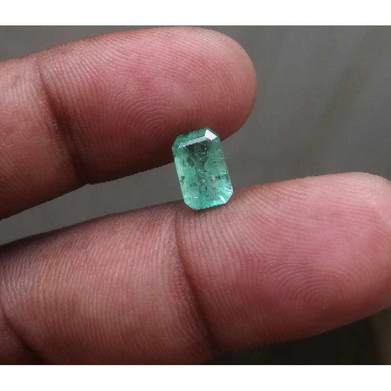 Batu Zamrud Colombia Natural Columbian emerald beryl Jamrud Ethiopia DIM 8.5x5.5x4