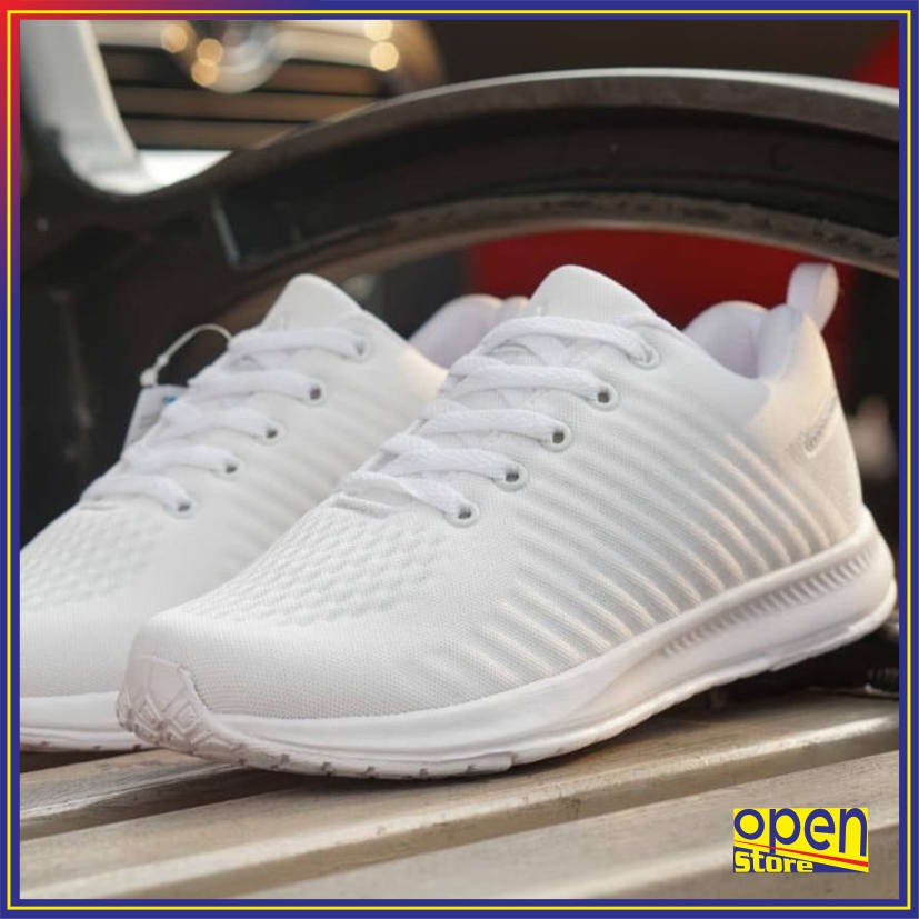 SEPATU TERBARU SNEAKERS CEWEK ADIDAS PUTIH POLOS ORIGINAL KEKINIAN 2020 SPORT KEREN KERJA