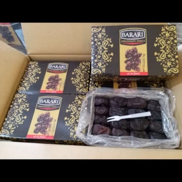 

Kurma BAM Barari Kemasan 600-650gr Original Asli Arab